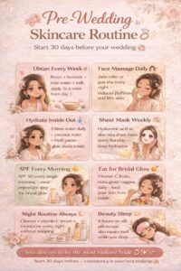 Pre-Bridal Skincare Routine