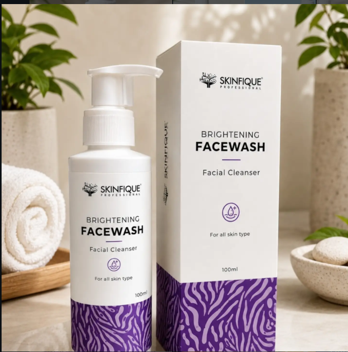 Skinfique Professional Brightening Face Wash – Facial Cleanser for All Skin Types